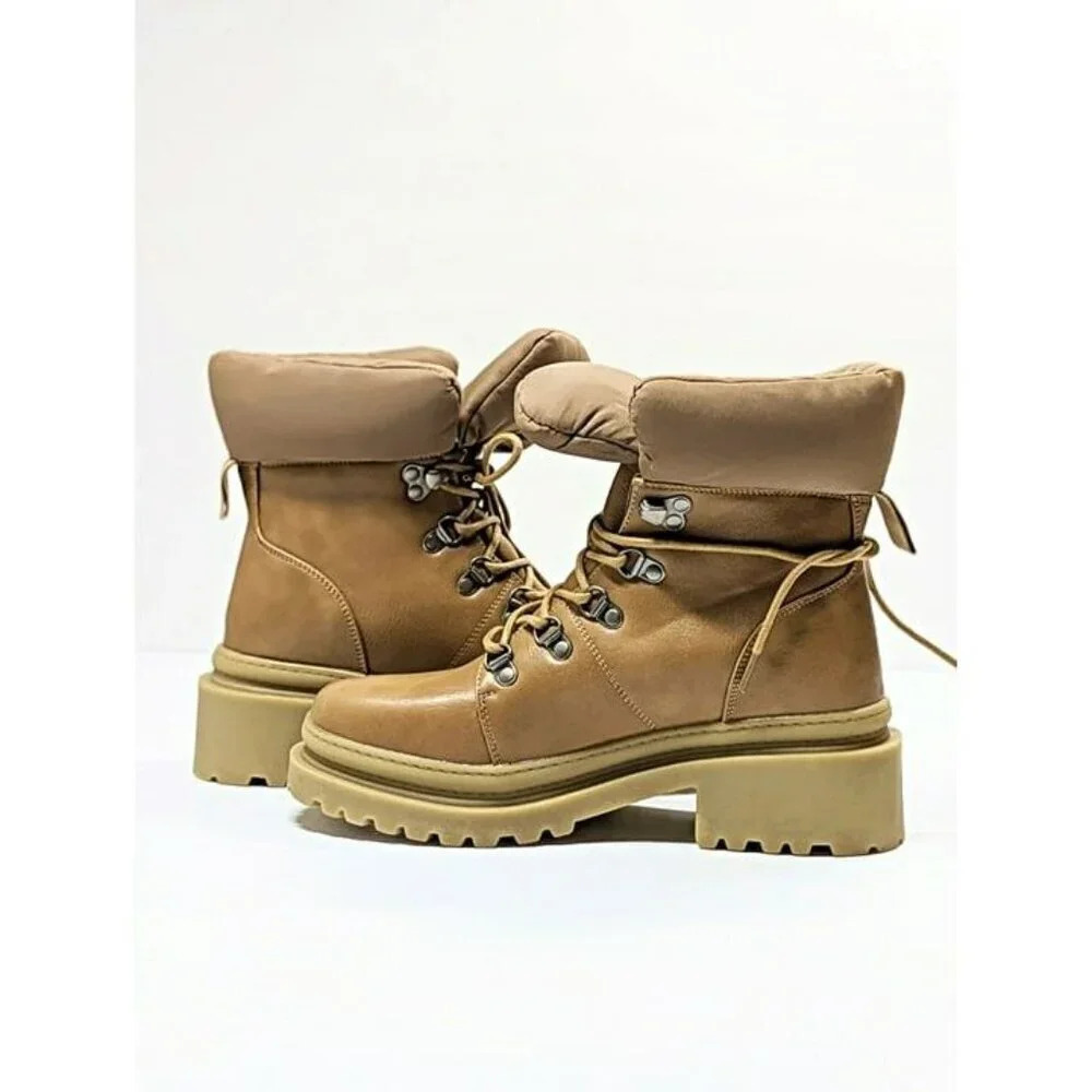 Journee Collection Irrah Women's Tru Comfort Foam Boot Taupe Size 7.5 MSRP $130 - Picture 7 of 11
